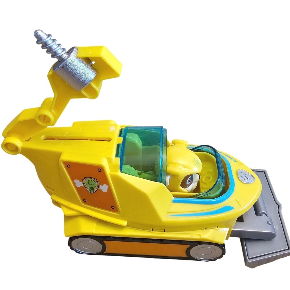 Paw Patrol Aqua Pups Rubble Transforming Hammerhead‎ Shark Vehicle Action Figure